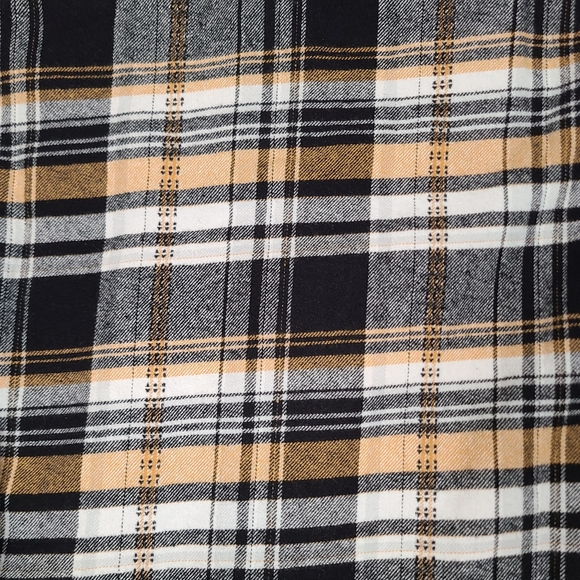 Howitzer Mens Medium Button Down Flannel Punisher We The People Patriot Military - Picture 9 of 10